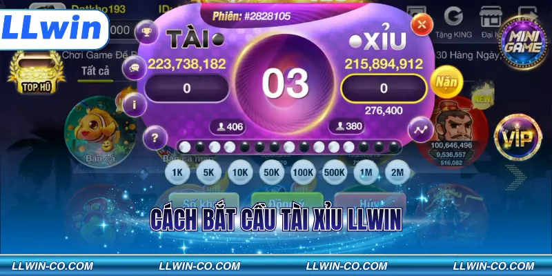 Cách Bắt Cầu Tài Xỉu LLWIN