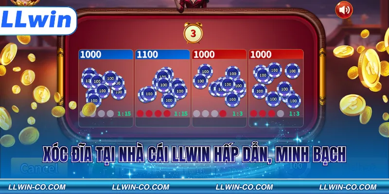 Xóc đĩa tại nhà cái LLWIN hấp dẫn, minh bạch